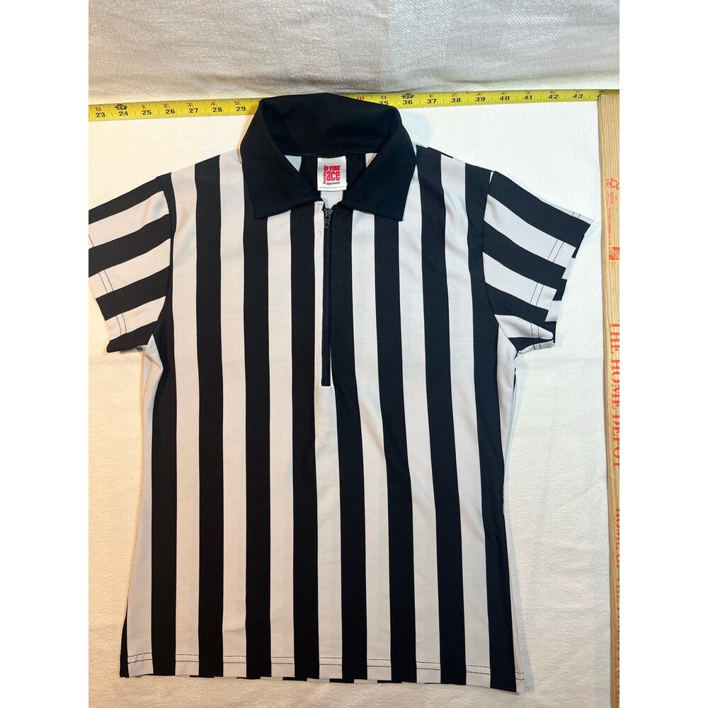 In Your Face Women’s Referee Short Sleeve Shirt 
- Size Small